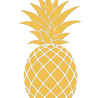 pineapple stencil